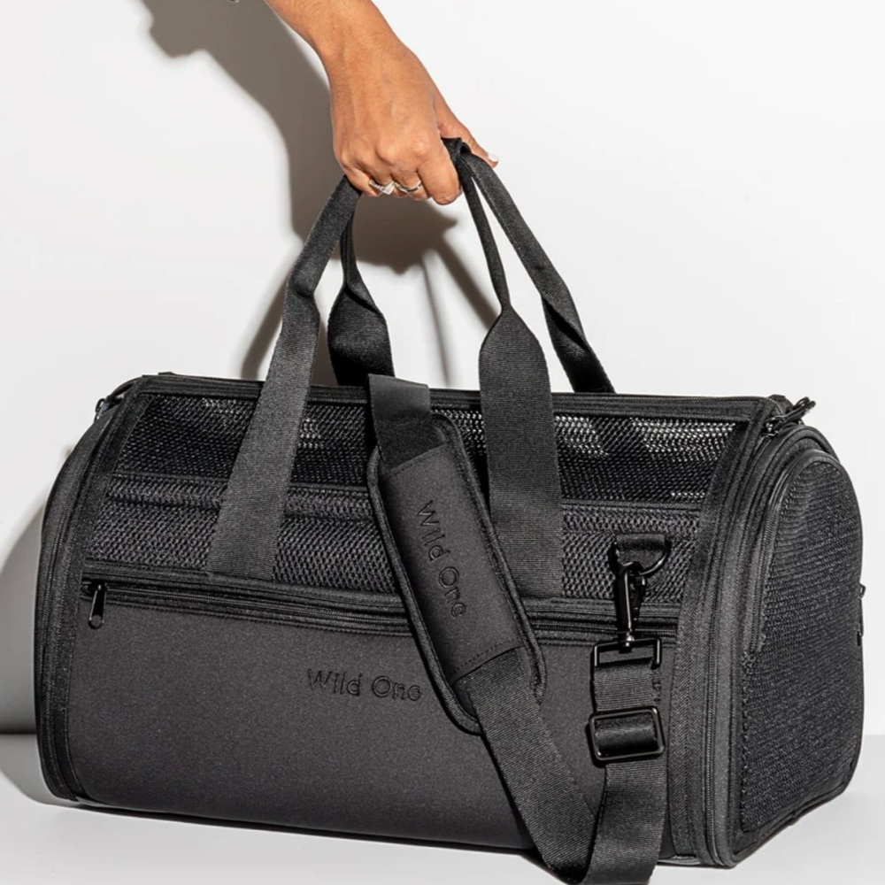 Wild One Black Pet Carrier - Small